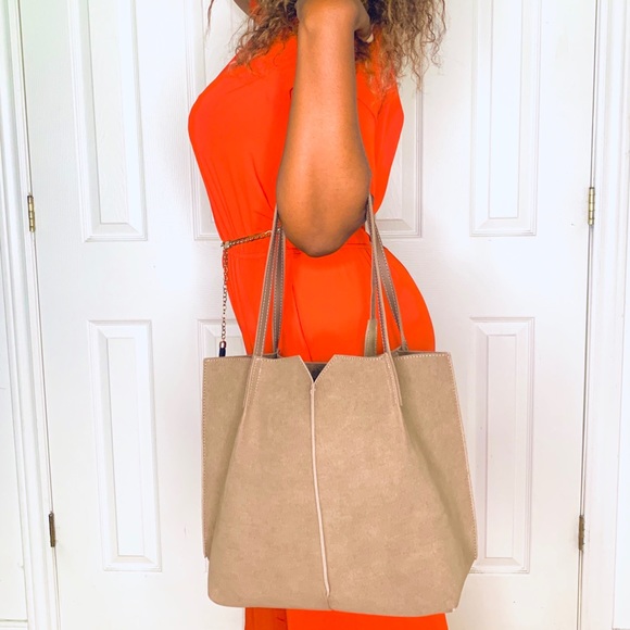 Handbags - Shoulder soft bag with 2 handles